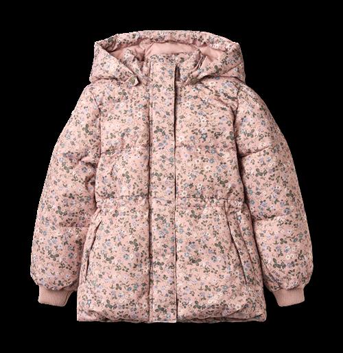 Wheat Eli Puffer-jakke Rose Powder Flowers Rose Powder Flowers 110 cm  Lyserød  110 cm  kvinde