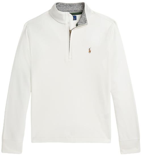 Polo Ralph Lauren Bluse m. Lynlås - Cream