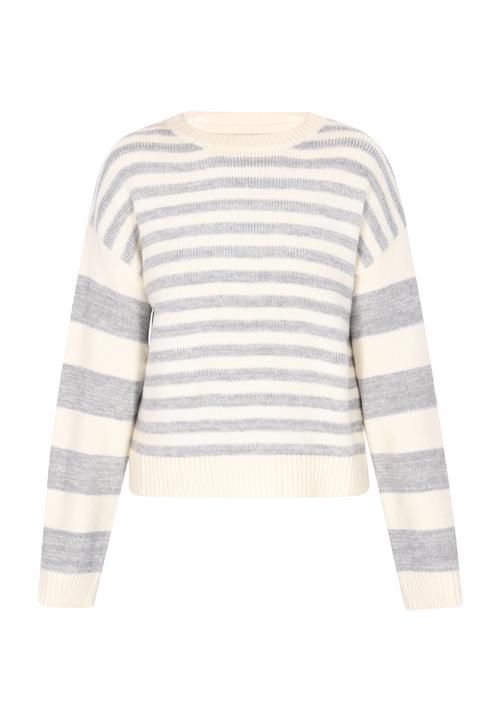 usha BLUE LABEL Pullover  grå-meleret / uldhvid