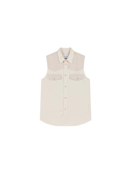 Scalpers Vest 'Trize'  offwhite / uldhvid