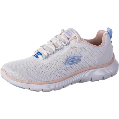 SKECHERS Sneaker low 'Flex Appeal 5.0'  blå / lyserød / hvid