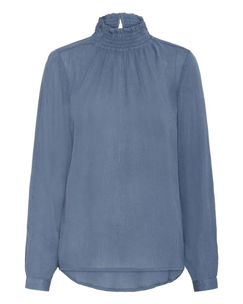Kaffe Bluse  dueblå