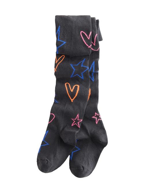 Next Strømpebukser  royalblå / mørkegrå / lyseorange / pink