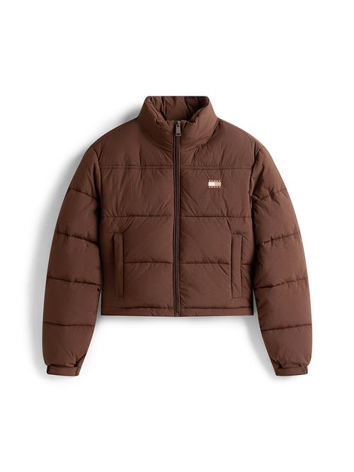 Tommy Jeans Overgangsjakke 'ESS'  choko