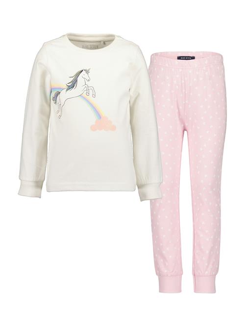 BLUE SEVEN Undertøjssæt  pink / offwhite