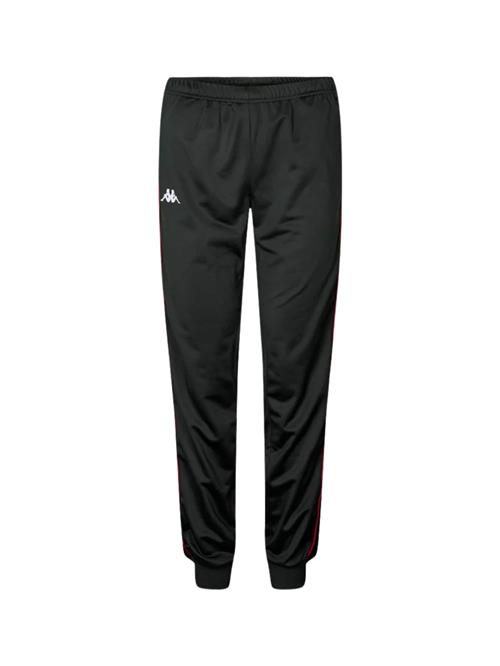 KAPPA Bukser 'Banda Wrastoria'  black denim / hvid