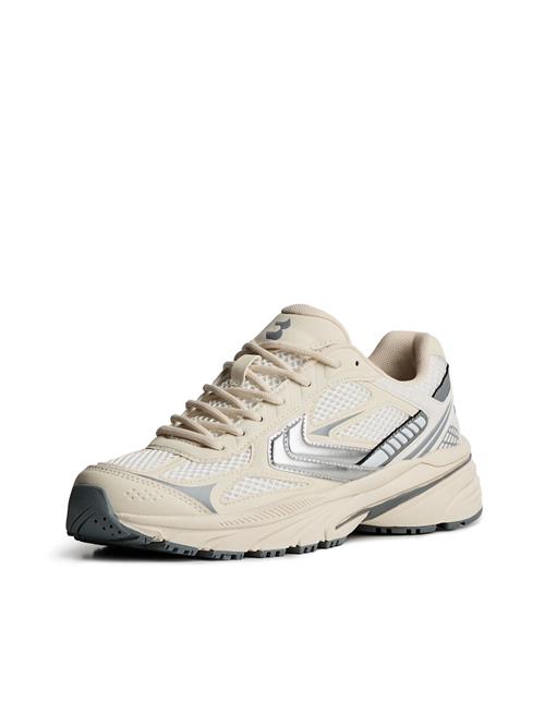 Bershka Sneaker low  sølvgrå / sølv / hvid / uldhvid