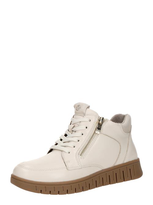 CAPRICE Snørestøvletter 'FINA'  kit / offwhite