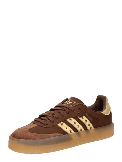ADIDAS ORIGINALS Sneaker low 'SAMBAE'  creme / mørkebrun