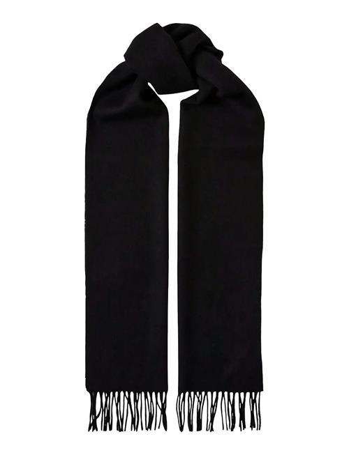 Slhtope Wool Scarf B Selected Black