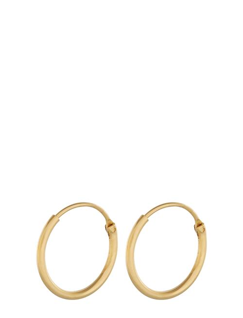 Tiny Plain Hoops Pernille Corydon Gold