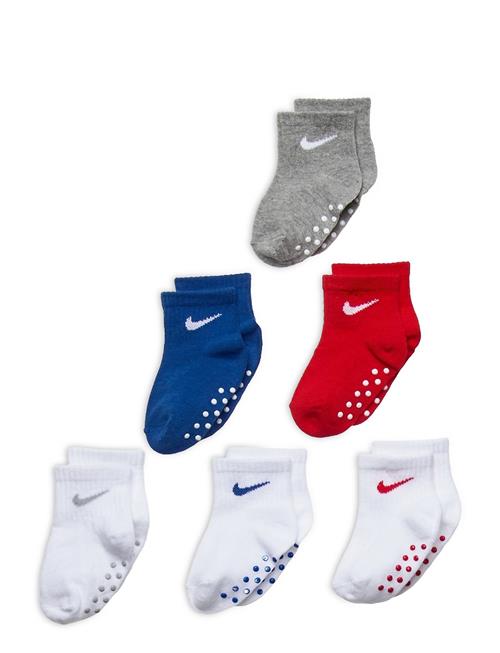 6Q-6Pk Quarter Sock Nike Patterned