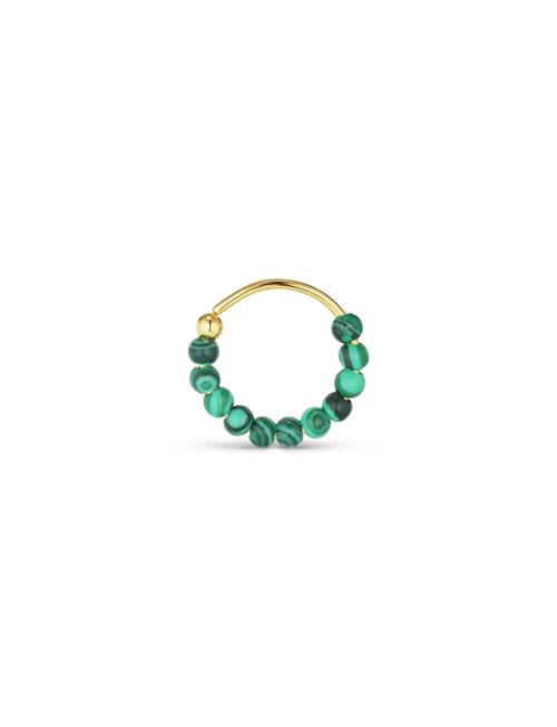 Bermuda Malachite Twist, Gold-Plated Sterling Silver Jane Koenig Green