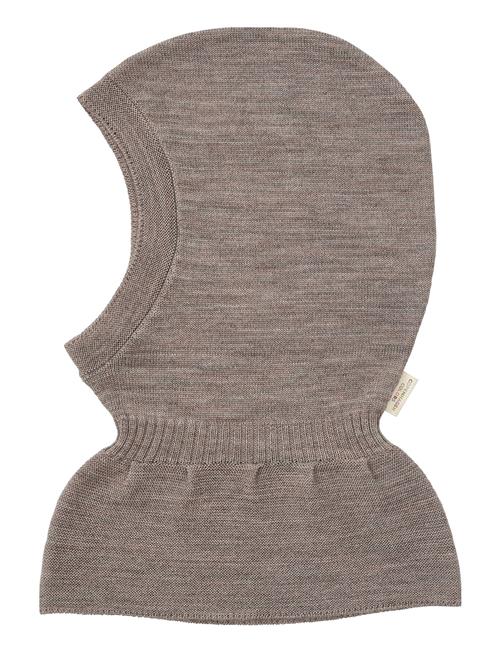Lt. Knitted Merino Balaclava With Frill Copenhagen Colors Beige