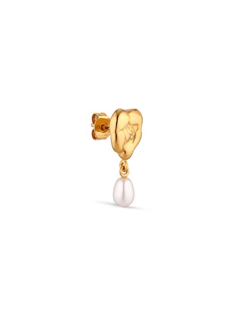 Drippy Earstud With Pearl Pendant Jane Koenig Gold