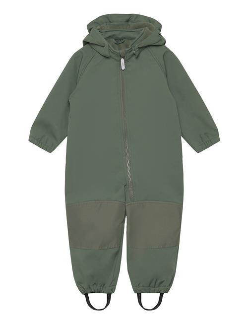 Nmmalfa08 Softshell Suit Magic Fo Tb Name It Green