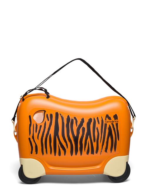 Dream2Go Ride-On Suitecase Tiger. T Samsonite Orange