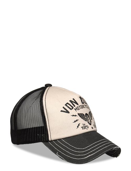 Crew2 Black - White Trucker Von Dutch Von Dutch Black