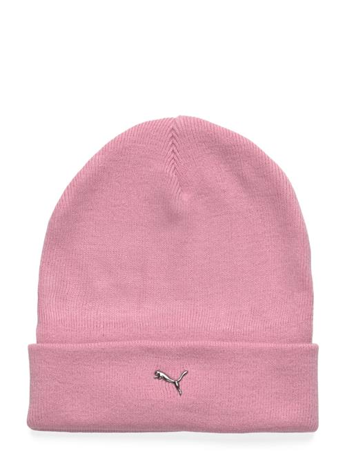 Metal Puma Cat High Crown Beanie PUMA Pink