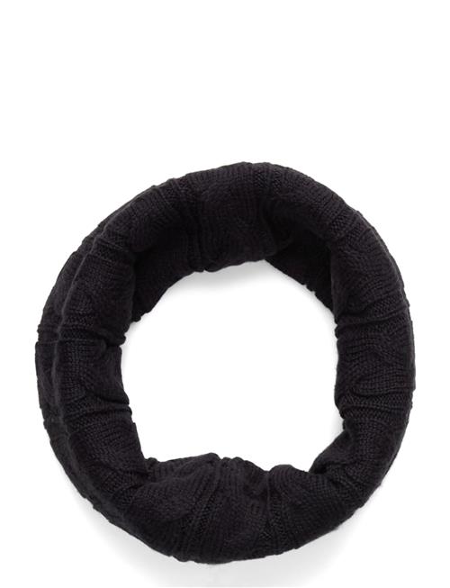 Cable Knit Neck Warmer Daily Sports Navy