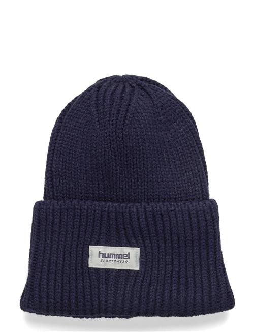 Hmljr Heavy Rib Knit Beanie Hummel Navy