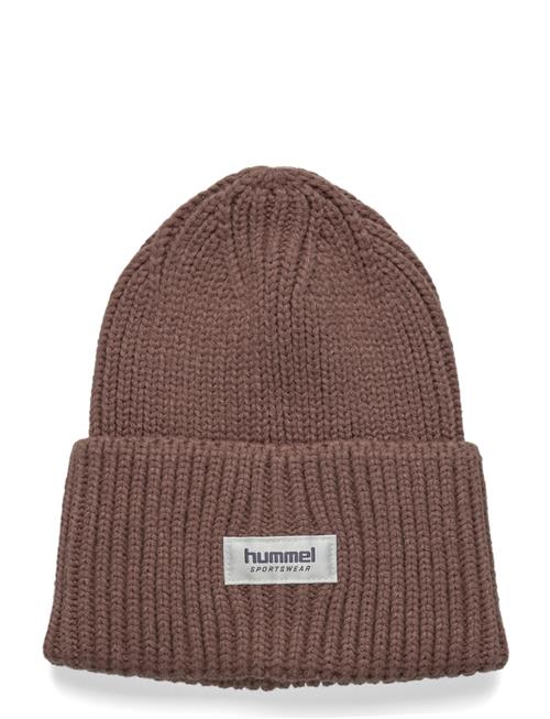 Hmljr Heavy Rib Knit Beanie Hummel Brown