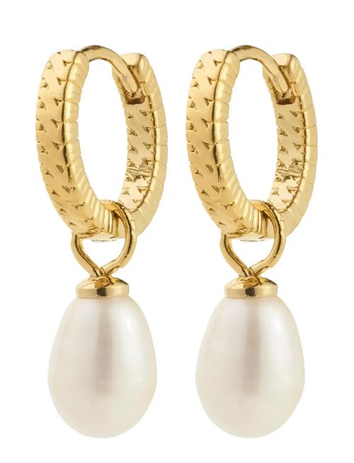 Elliana Earrings Gold-Plated Pilgrim Gold