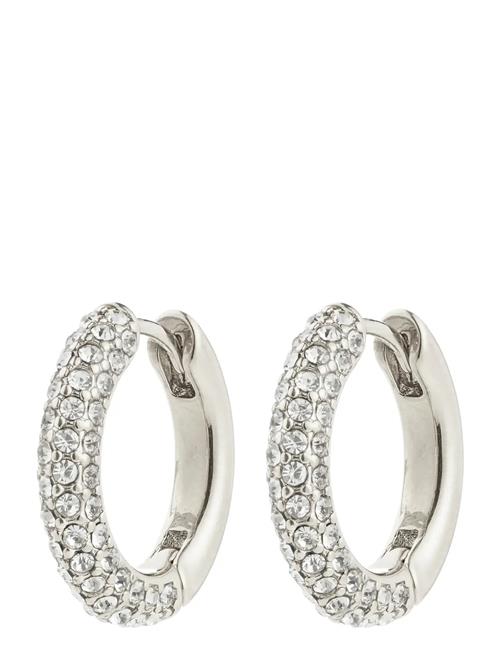 Tatum Medium Hoops Silver-Plated Pilgrim Silver