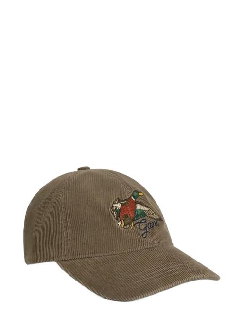 Graphic Embroidery Washed Cord Cap GANT Beige