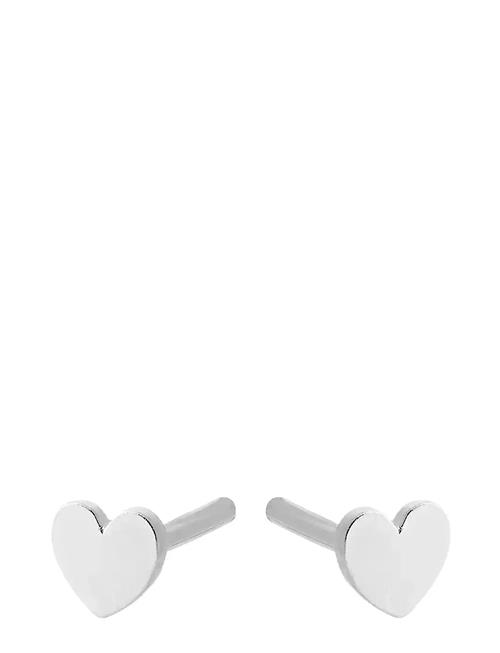 Mini Heart Earsticks Pernille Corydon Silver