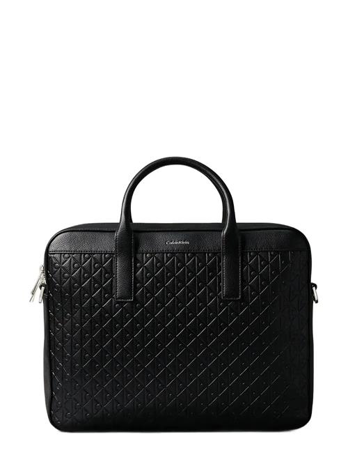 Emblem Emboss Commuter Calvin Klein Black