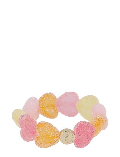 Sugar Hearts Elastic Brace G/Mix Peach - M/L SNÖ Of Sweden Patterned