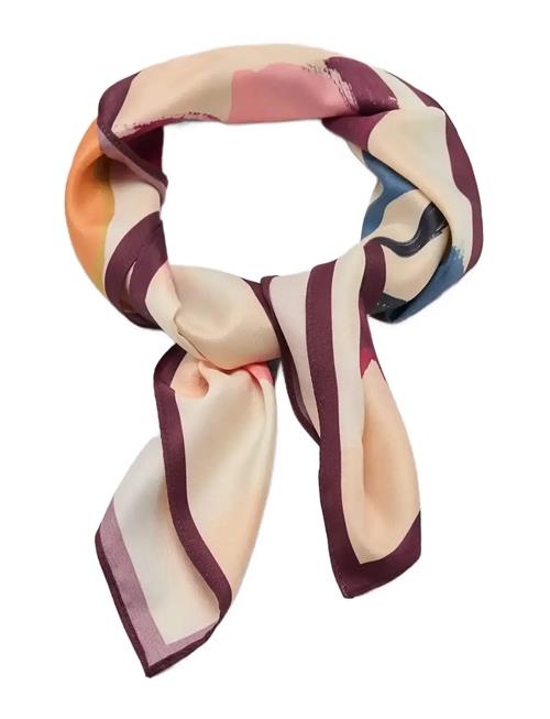Floral-Print Satin Scarf Mango Patterned