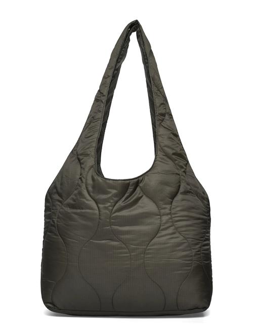 Padded Nylon Tote Bag Weekday Green
