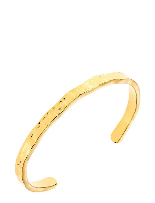 Como C Shape Bangle Gold By Jolima Gold