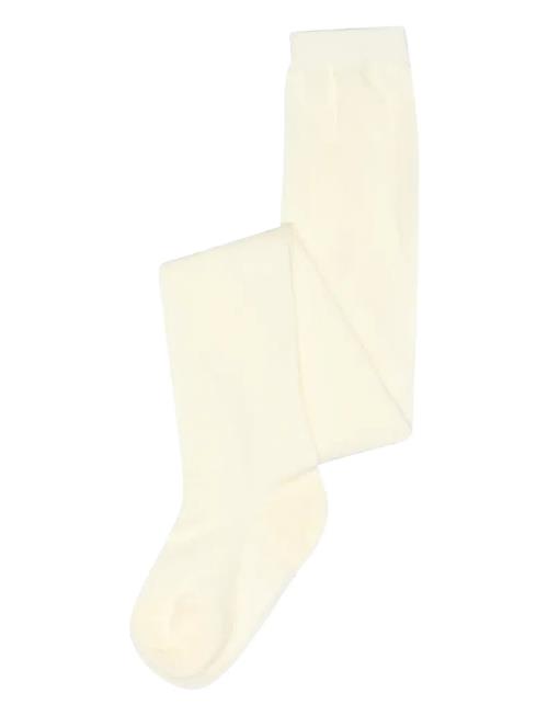 Wool/Cotton Tights Mp Denmark Cream