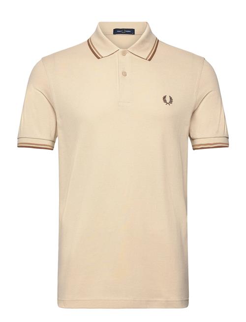 Twin Tipped Fp Shirt Fred Perry Beige