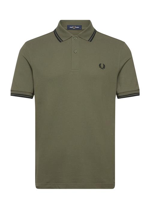 Twin Tipped Fp Shirt Fred Perry Khaki