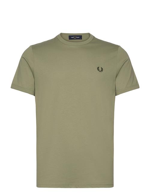 Ringer T-Shirt Fred Perry Khaki