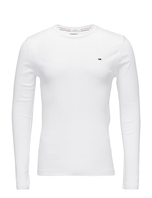 Tjm Original Rib Longsleeve Tee Tommy Jeans White