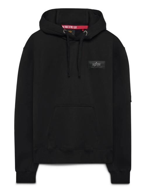 Back Print Hoody Alpha Industries Black