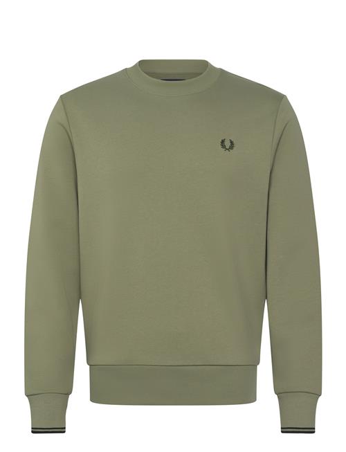 Crew Neck Sweatshirt Fred Perry Khaki