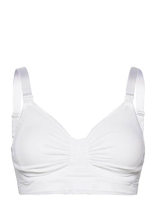 Maternity & Nursing Bra With Carri-Gel Support Carriwell White