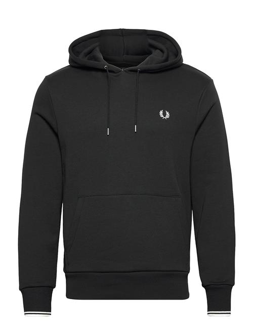 Tipped Hooded Sweatshirt Fred Perry Black
