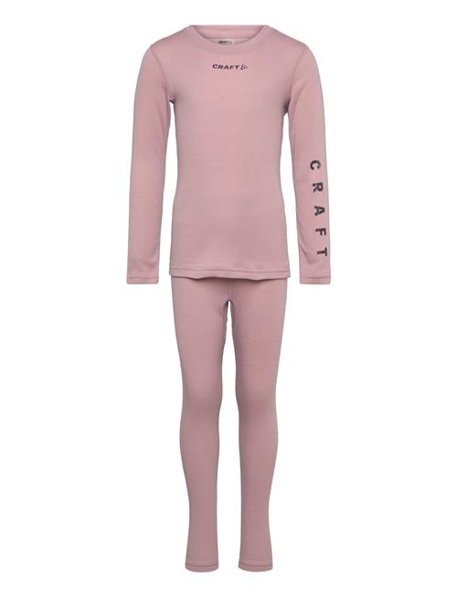 Thermal Baselayer Set Jr Craft Pink
