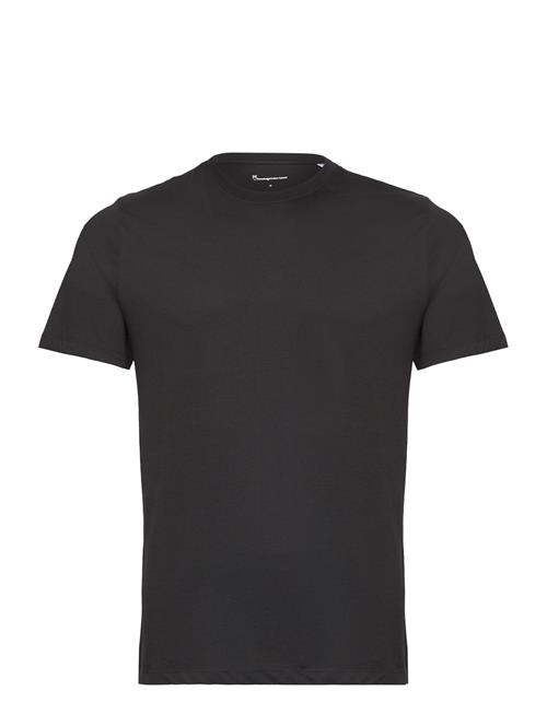 Basic T-Shirt Knowledge Cotton Apparel Black