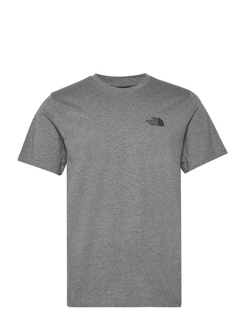 M Ss Simple Dome Tee The North Face Grey
