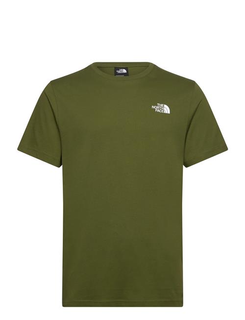 M Ss Box Nse Tee The North Face Khaki