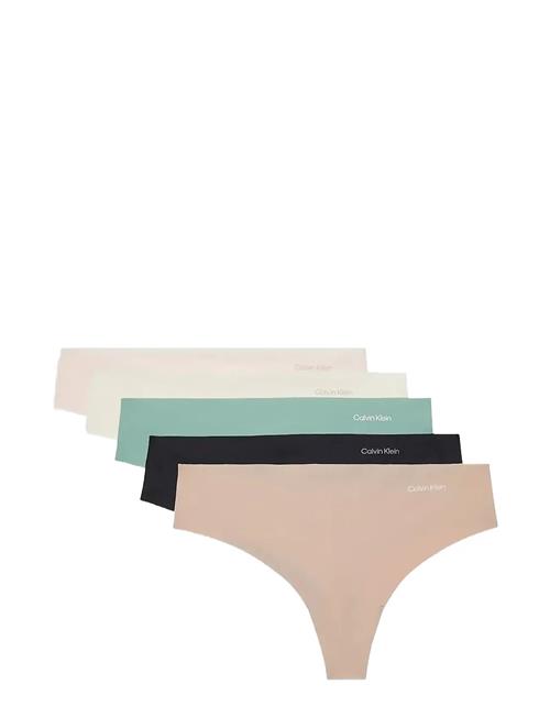 Thong 5Pk Calvin Klein Patterned