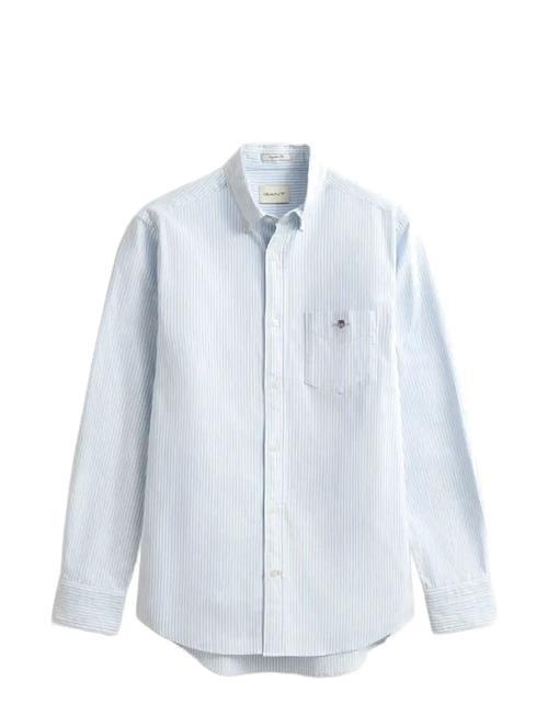 Reg Classic Oxford Stripe Shirt GANT Blue